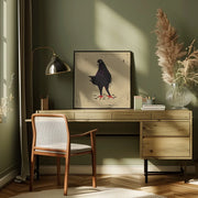 Pigeon by Vision Grasp Art Square Canvas Print Art for Modern Home Decor. Decorate your office or living room with canvas artwork
