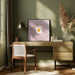 Egg Plate Ou0.1 by Julia Ramiro Square Canvas Print Art for Modern Home Decor. Decorate your office or living room with canvas artwork
