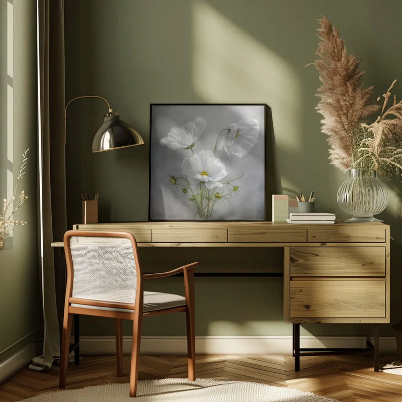 Cosmos Charm Square Canvas Art  Mandy Disher 