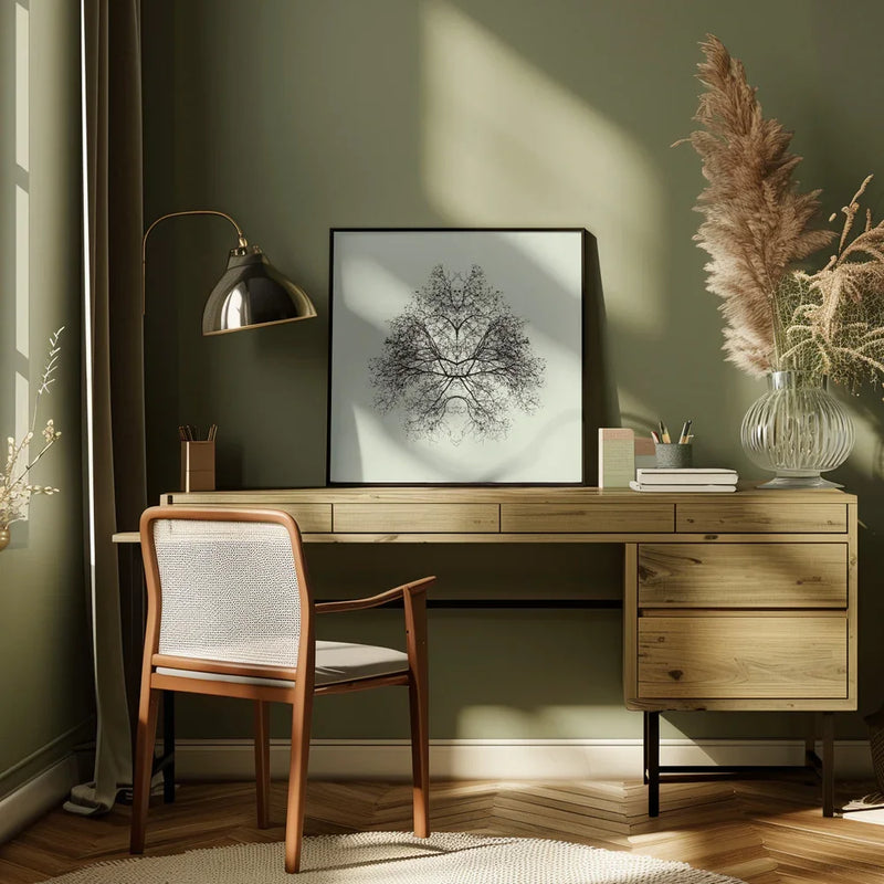 Rorschach Test by Nadav Jonas Square Canvas Print Art for Modern Home Decor. Decorate your office or living room with canvas artwork