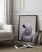 African Grey Framed Art Kathrin Pienaar | Home or Office Art
