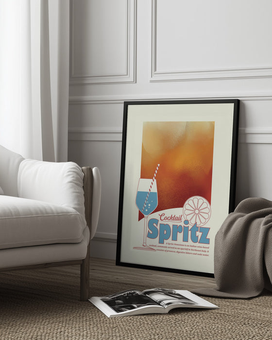 Aperol Spritz print - Dion Gem Framed Art | Home or Office Art