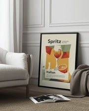 Aperol spritz print - Dion Gem Framed Art | Home or Office Art