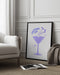 Cocktail Glam Dive - Athene Fritsch Framed Art | Home or Office Art