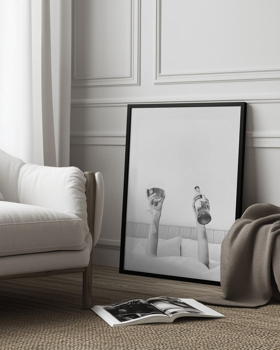 Aperol In Bed Grainy - Pictufy Studio III Framed Art | Home or Office Art