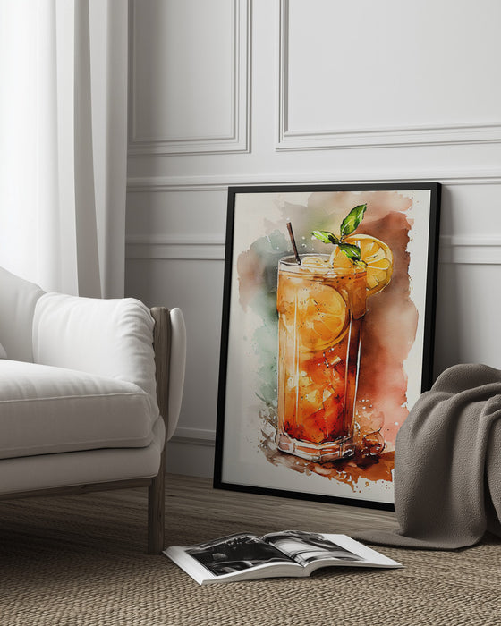 Drinks cocktail - Justyna Jaszke Framed Art | Home or Office Art