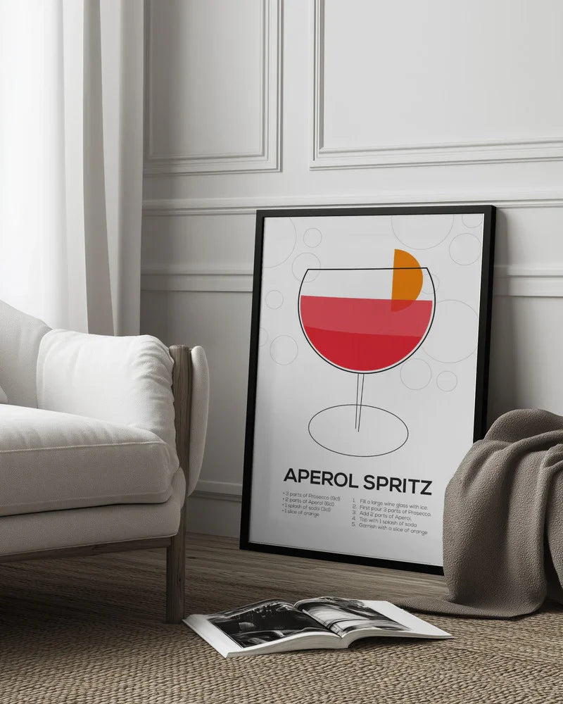 Aperol Spritz - Andreas Magnusson Framed Art | Home or Office Art