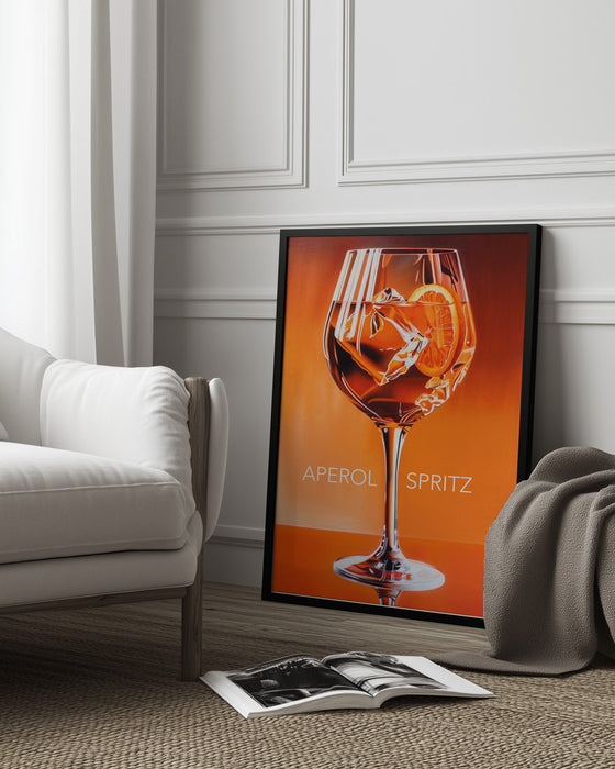 Aperol Spritz Orange - Andreas Magnusson Framed Art | Home or Office Art