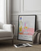 Sole, vino, gioia - Ohkimiko Framed Art | Home or Office Art