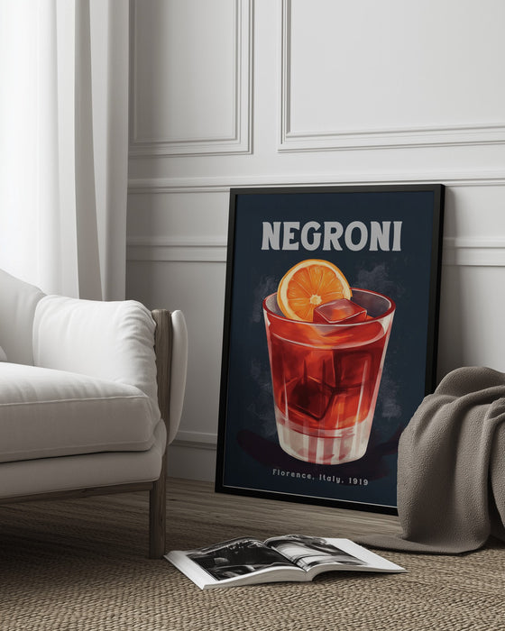 Negroni Florence 2 - Andreas Magnusson Framed Art | Home or Office Art
