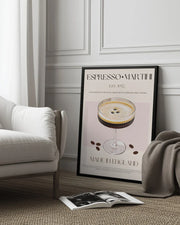 “Coffee Delight” - Nazma Khokhar Framed Art | Home or Office Art