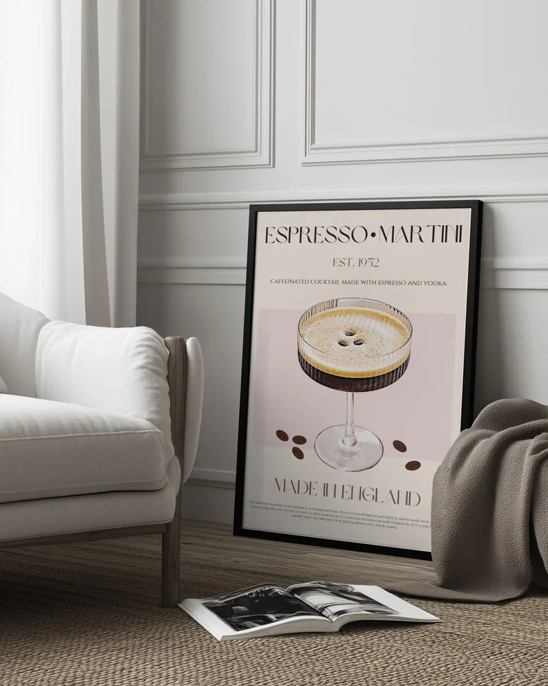 “Coffee Delight” - Nazma Khokhar Framed Art | Home or Office Art