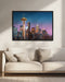 Pink Seattle. Framed Art Juan Pablo de Miguel | Home or Office Art