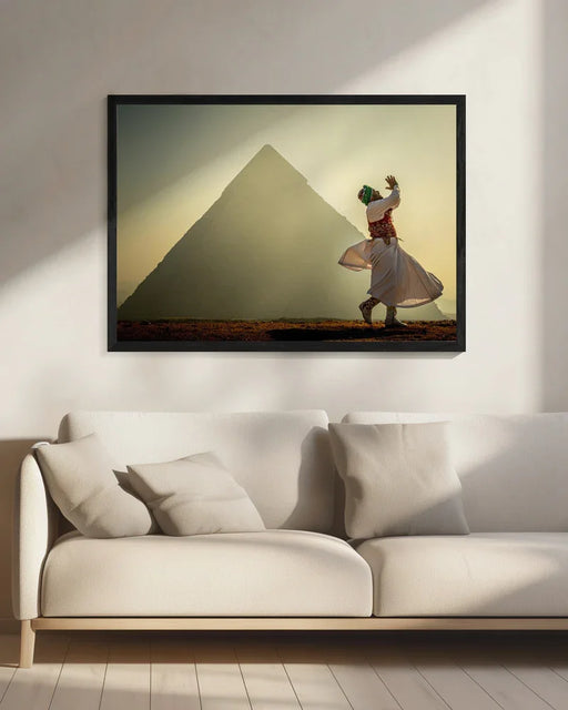 The Prayer of Light Framed Art Ali Khataw | Home or Office Art