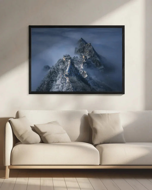 The Great Wall on the cloud Framed Art Yuan Cui | Home or Office Art