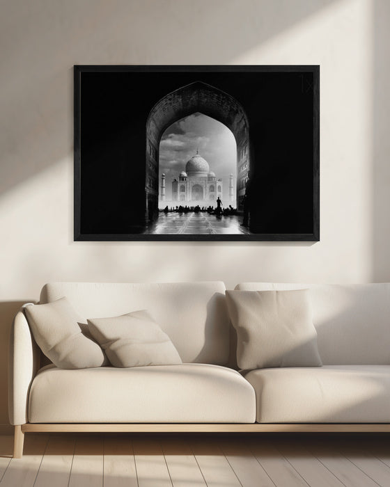 Taj Mahal - Hussain Buhligaha Framed Art | Home or Office Art
