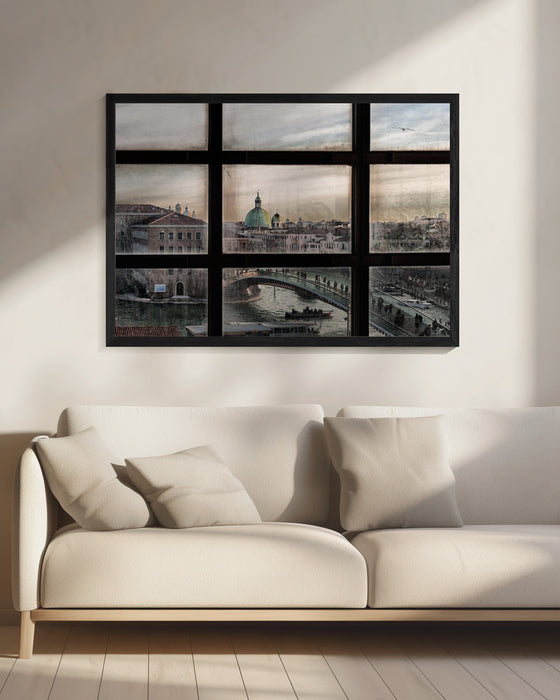 Venice Window - Roberto Marini Framed Art | Home or Office Art