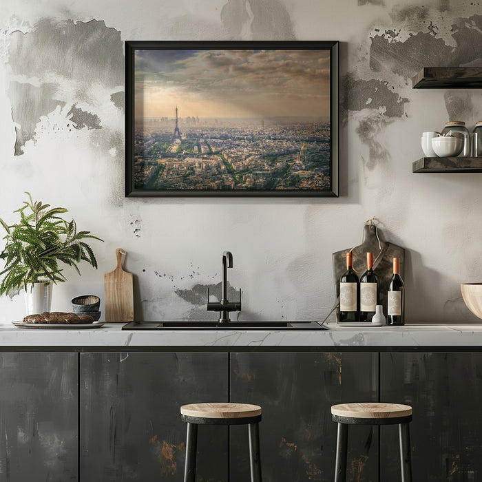 Paris, France - Mohamed Kazzaz Framed Art | Home or Office Art