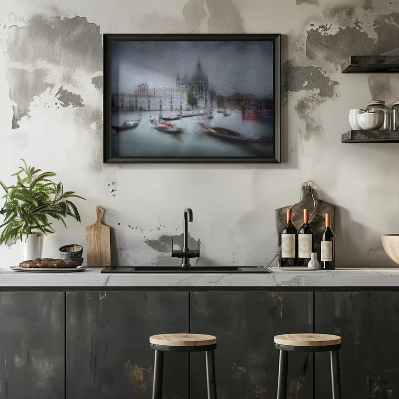 It was raining in Venice Framed Art Fran Osuna | Home or Office Art