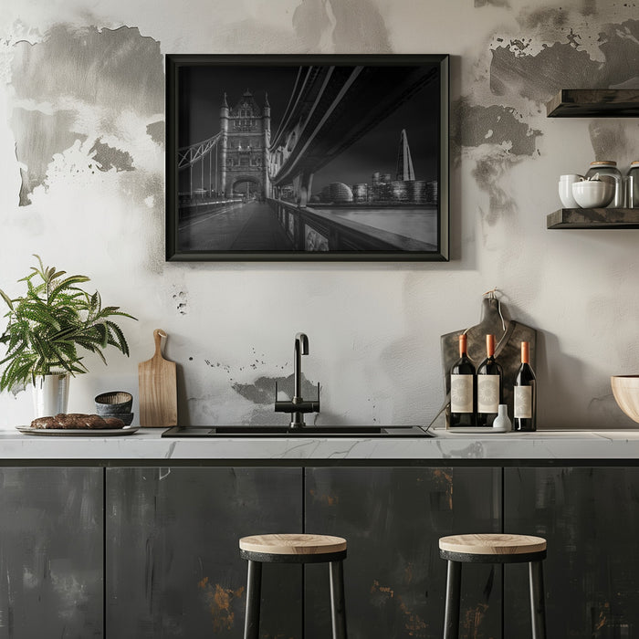 London Skyline Framed Art Nader El Assy | Home or Office Art