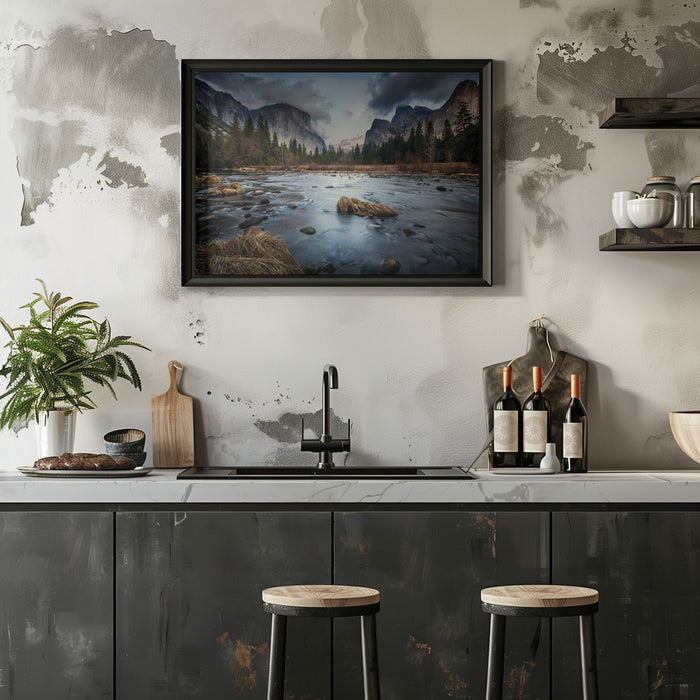 The Dark Flow - Naphat Chantaravisoot Framed Art | Home or Office Art