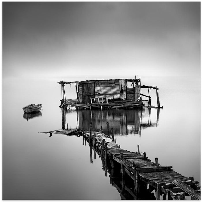 Still Stading by George Digalakis Square Canvas Print Art for Modern Home Decor. Decorate your office or living room with canvas artwork