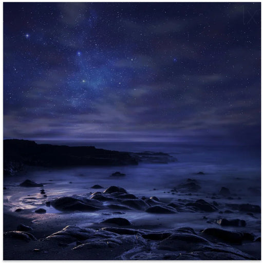 Insomnia Square Canvas Art  Sebastien DEL GROSSO 