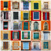 Twenty Five Windows by Igor Shrayer Square Canvas Print Art for Modern Home Decor. Decorate your office or living room with canvas artwork