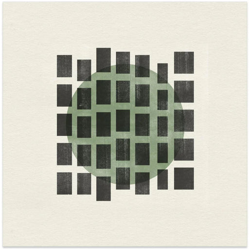Minimalist Japandi 01 by THE MIUUS STUDIO Square Canvas Print Art for Modern Home Decor. Decorate your office or living room with canvas artwork