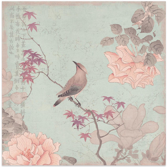 Chinoiserie No2 Square Canvas Art  Andrea Haase 