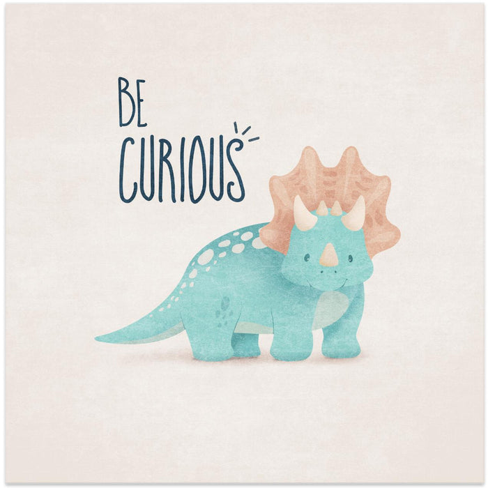 Dino Yaprak Ense by Emel Tunaboylu Square Canvas Print Art for Modern Home Decor. Decorate your office or living room with canvas artwork
