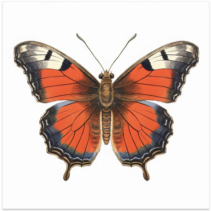 Butterfly 49 by Bilge Paksoylu Square Canvas Print Art for Modern Home Decor. Decorate your office or living room with canvas artwork