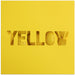 Yellow by Julia Ramiro Square Canvas Print Art for Modern Home Decor. Decorate your office or living room with canvas artwork