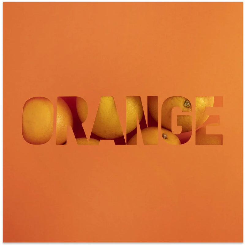Orange by Julia Ramiro Square Canvas Print Art for Modern Home Decor. Decorate your office or living room with canvas artwork