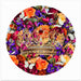 Destiny Blooms & Crown by Sue Skellern Square Canvas Print Art for Modern Home Decor. Decorate your office or living room with canvas artwork