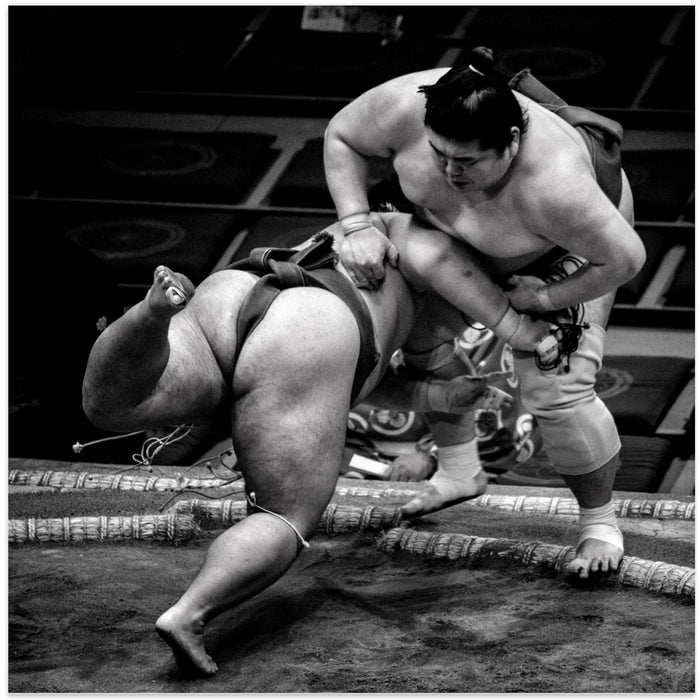 Push! by Gunarto Song Square Canvas Print Art for Modern Home Decor. Decorate your office or living room with canvas artwork