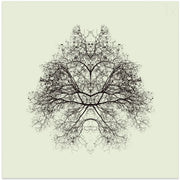 Rorschach Test by Nadav Jonas Square Canvas Print Art for Modern Home Decor. Decorate your office or living room with canvas artwork