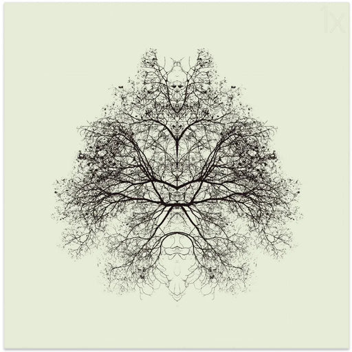 Rorschach Test by Nadav Jonas Square Canvas Print Art for Modern Home Decor. Decorate your office or living room with canvas artwork