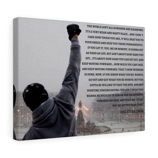 ROCKY BALBOA CANVAS ART PRINT WALL DeCOR Home Decor This inspira