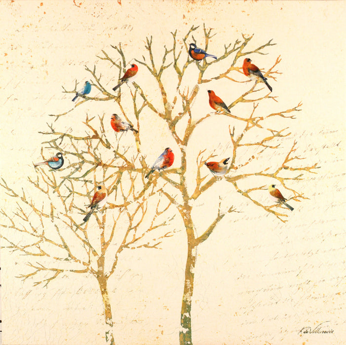 Fabrice de Villeneuve 'Voices From The Sky' Giclee Canvas Painting Art  shopmodernmemory.com 