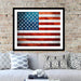Vintage United states of aAmerican Flag poster Print frame