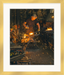 Modern Flat Lighting Gold Picture Frame  shopmodernmemory.com 