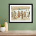 Cats Playing Music in the Snow by Louis Wain Framed Art - Modern Memory Design Picture frames - New Jersey Frame shop custom framing